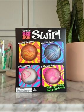 Teenie NEE DOH Swirl Doh-Filled Toy Set - Multicolor